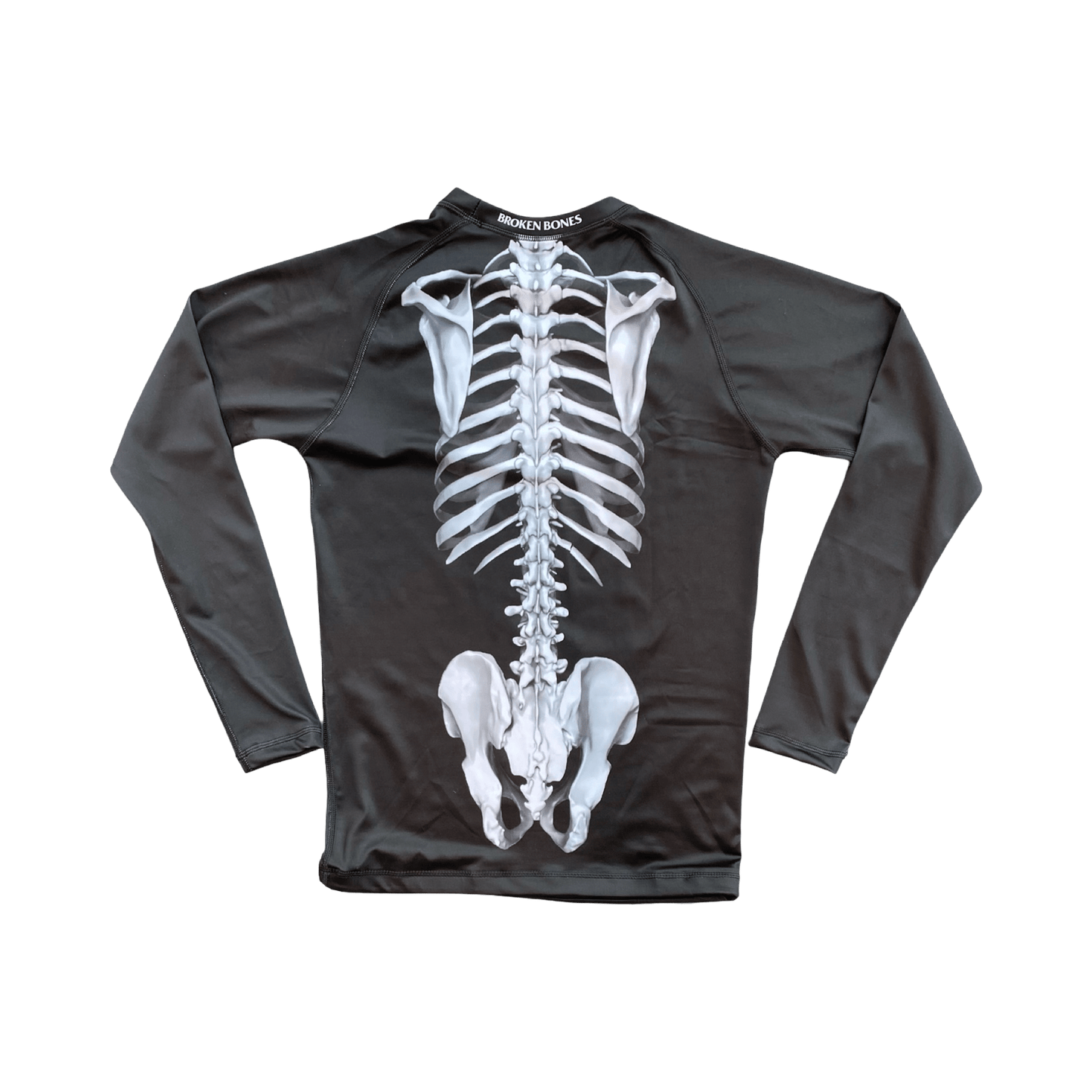 Skeleton Rash Guard L/S - Broken Bones Inc.