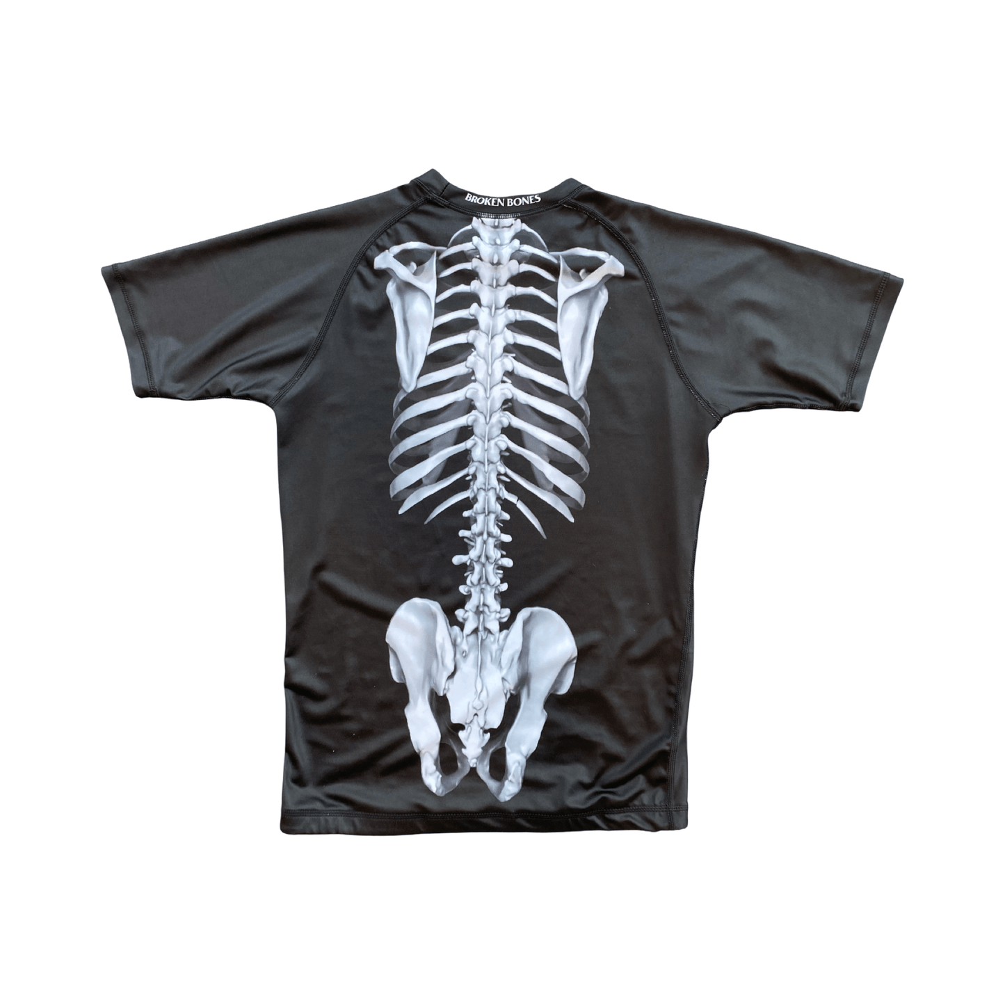 Skeleton Rash Guard S/S - Broken Bones Inc.