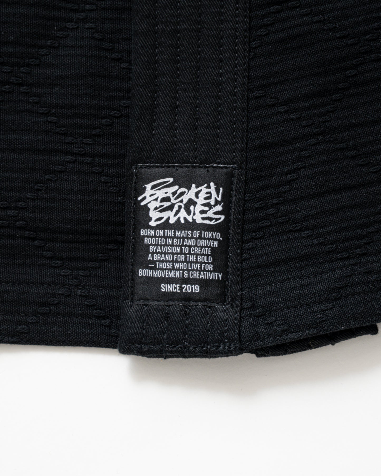 Cross Bone Kimono - Black