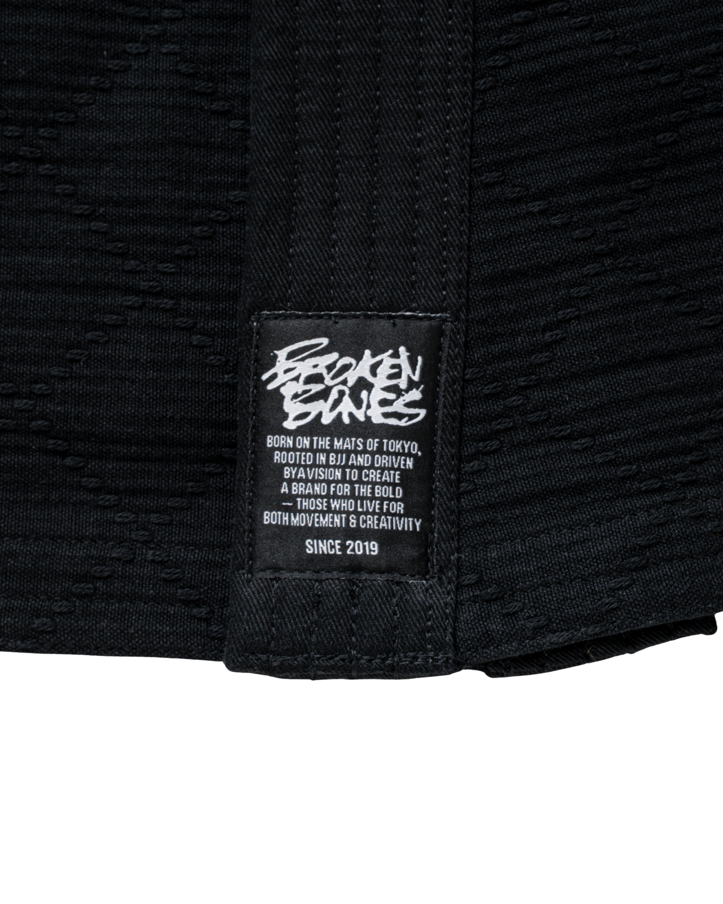 Cross Bone Kimono - Black