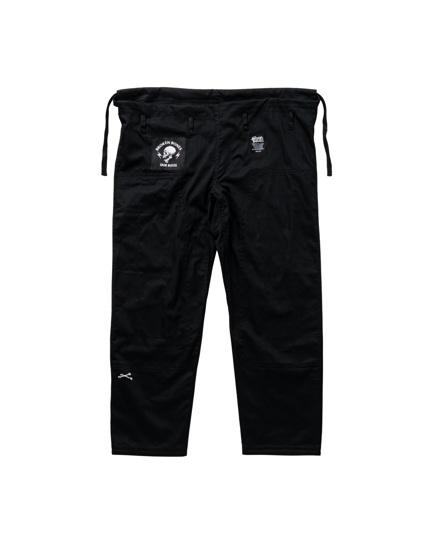 Cross Bone Kimono - Black