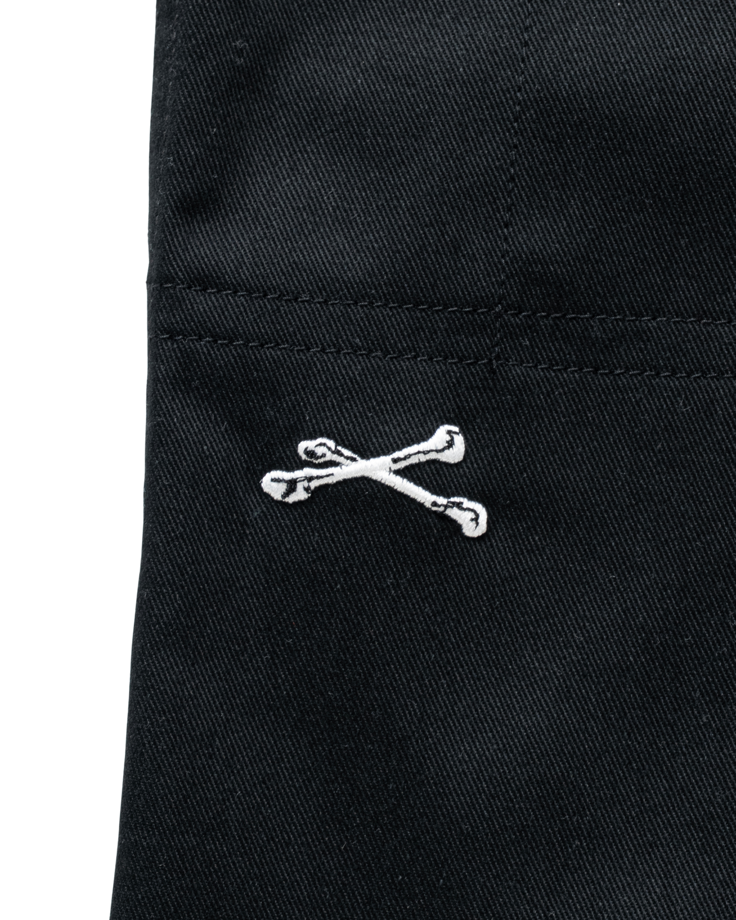 Cross Bone Kimono - Black