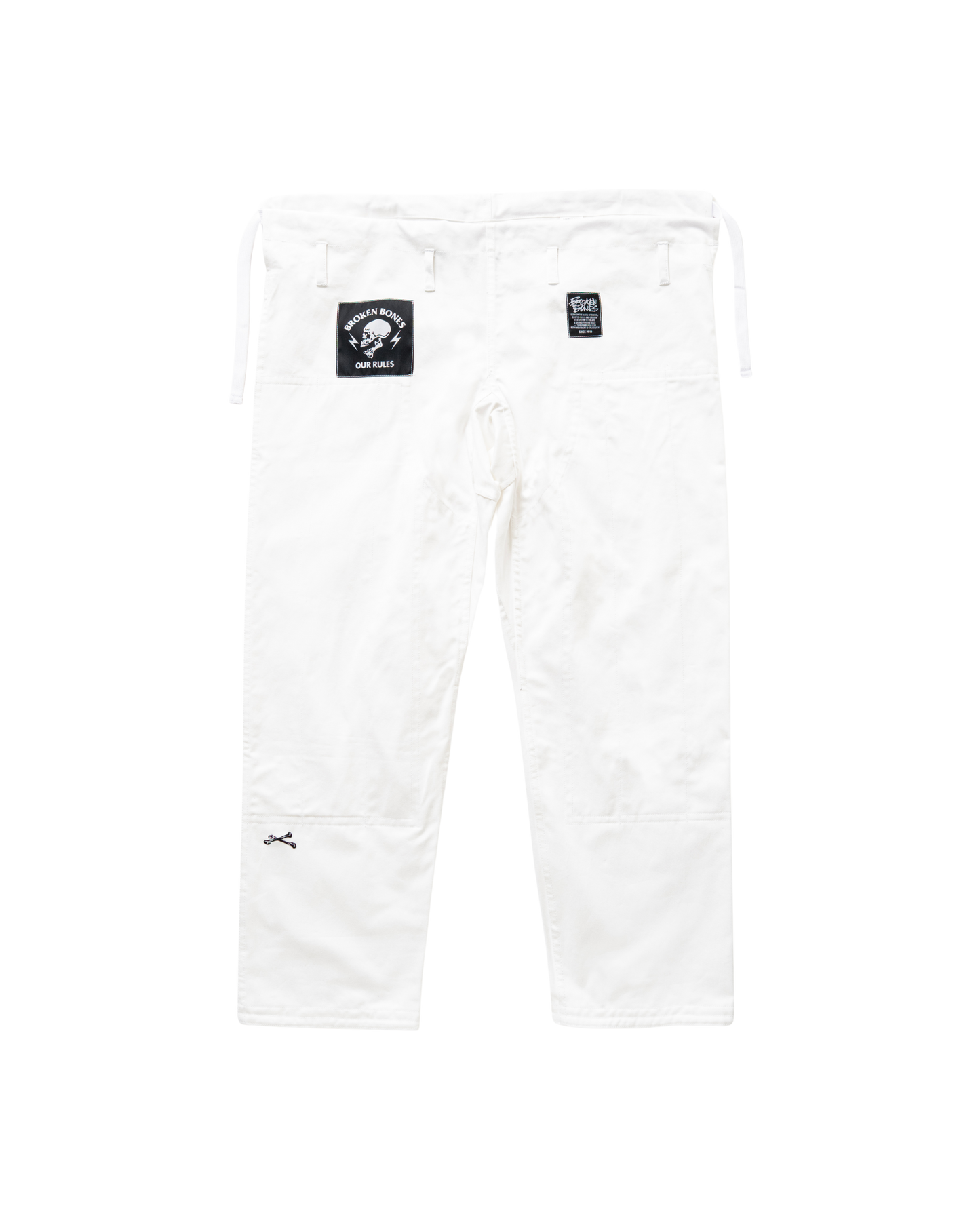 Cross Bone Kimono - White