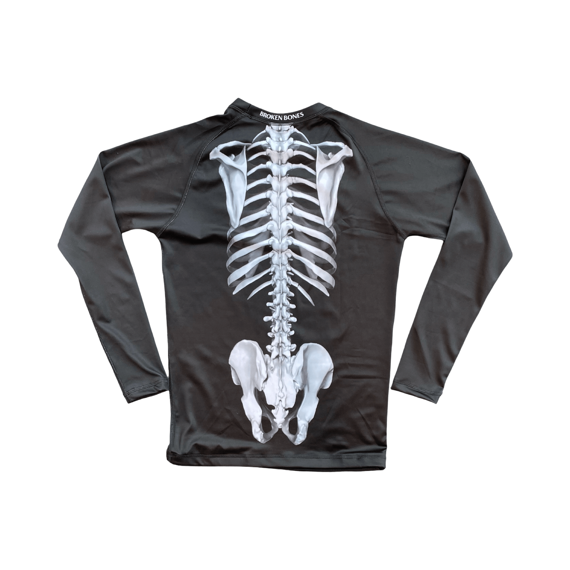 Skeleton Rash Guard L/S - Broken Bones Inc.