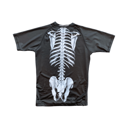 Skeleton Rash Guard S/S - Broken Bones Inc.