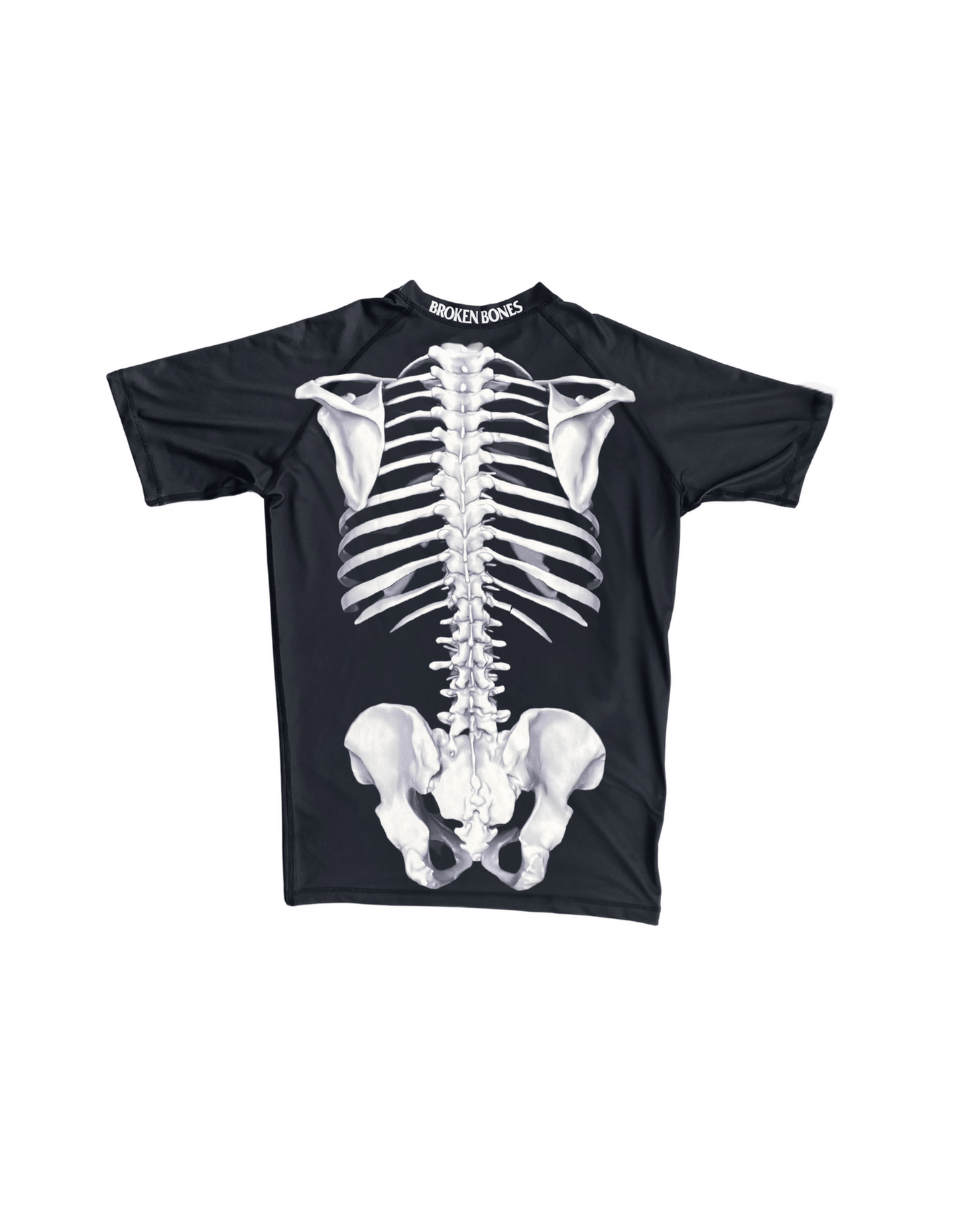 Skeleton Rash Guard S/S - Broken Bones Inc.