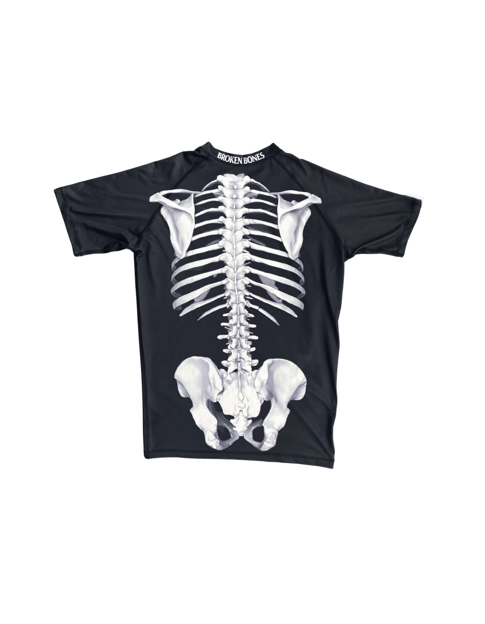 Skeleton Rash Guard S/S - Broken Bones Inc.